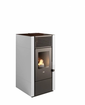 Камин печь на пеллетах 9KW 90m2 MOD-AK90