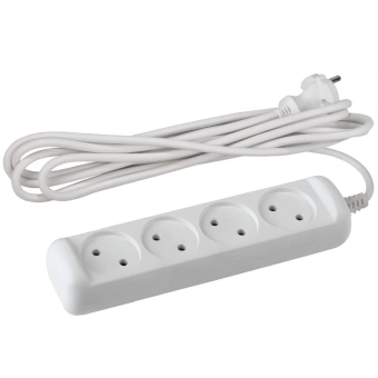 Удлинитель  4 розетки  2P+E 3m KONZA 4000-3