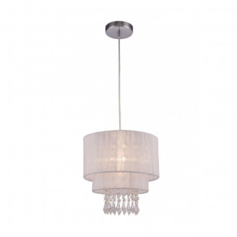 Люстра LETA RLD93350-1W 1*E27 60W металл хром белый