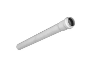 Труба канализационная ПП (PP) Ø32x1.8x1000 мм. Белый, Aquer (Turplast-bis)