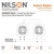 Выключатель проходной 2P черный ALEGRA NILSON Выключатель проходной 2P черный ALEGRA NILSON