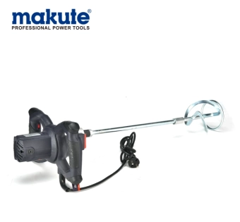 Миксер электрический строительный 220V 1300W 0-1100r/min 120мм, MAKUTE