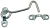 Крючок ветровой kr-100 zinc