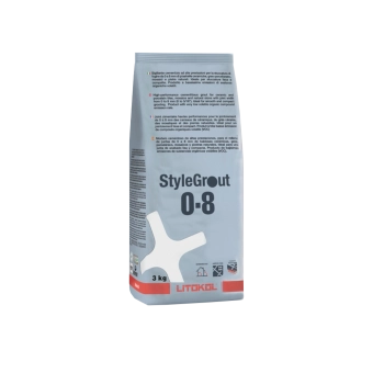 Затирка цементная для швов Litokol StyleGrout, айвори-3, 3 кг