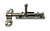 Задвижка накладная  3T1 оцинкованная