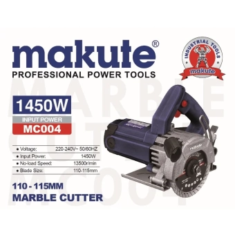Мраморный резак 220V 1450W 13500об/мин 110мм, MAKUTE