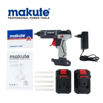 Клеевой пистолет на аккумуляторе 20V, 2 батареи, CGL001-2B, Makute