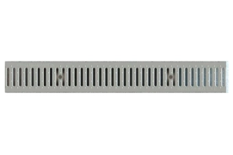 Лоток водоотводный BetoMax Bsic DN100 H125 с решеткой оцинкованной A15 (1000x140x125)
