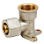 Угловой фитинг Pex-al для радиаторов F, HF - 16x1/2"