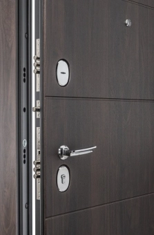 Входная металлическая дверь Elporta Porta S-3, 88*205см, R-правая, 4/П22 Almon 28/ Bianco Veralinga WW/Lunnii Cameni