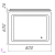 Зеркало Bayro Omega прямоугольное 800x600 LED touch Зеркало Bayro Omega прямоугольное 800x600 LED touch
