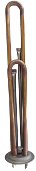 Тэн д/бойлера на фланце d.63mm L240mm (резьба анод М4) 2000W 2000-2