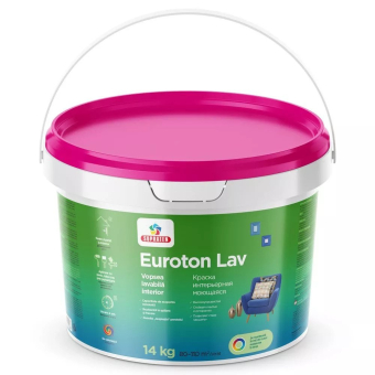 Краска интерьерная моющаяся EUROTON LAV B-0 14 кг 