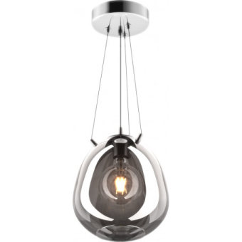 Люстра  MOON P19066B-D25 1*E27 60W metal chrome LuminaLED