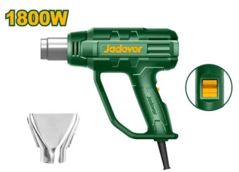 Фен строительный 220-240V 50/60Hz 1800W 480-560'C 250-380L/min; Jadever