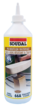 Клей для дерева 66А тип D4 750мл SOUDAL 