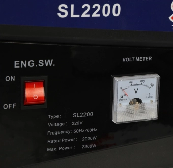 Генератор на бензине, мощность - 2200W, SALI SL2200