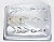 Светильник закрытый настенный DAMLA 15W E27 ISILDAR